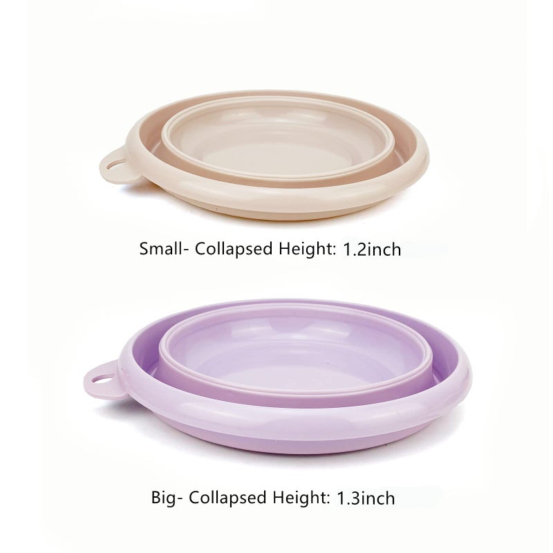 CARTINTS 2Pack Collapsible Wash Basin Collapsible Dish Tub Portable Sink,Space Saving for Dishing, Fruit, and Camping, Hiking and Home - Image 3